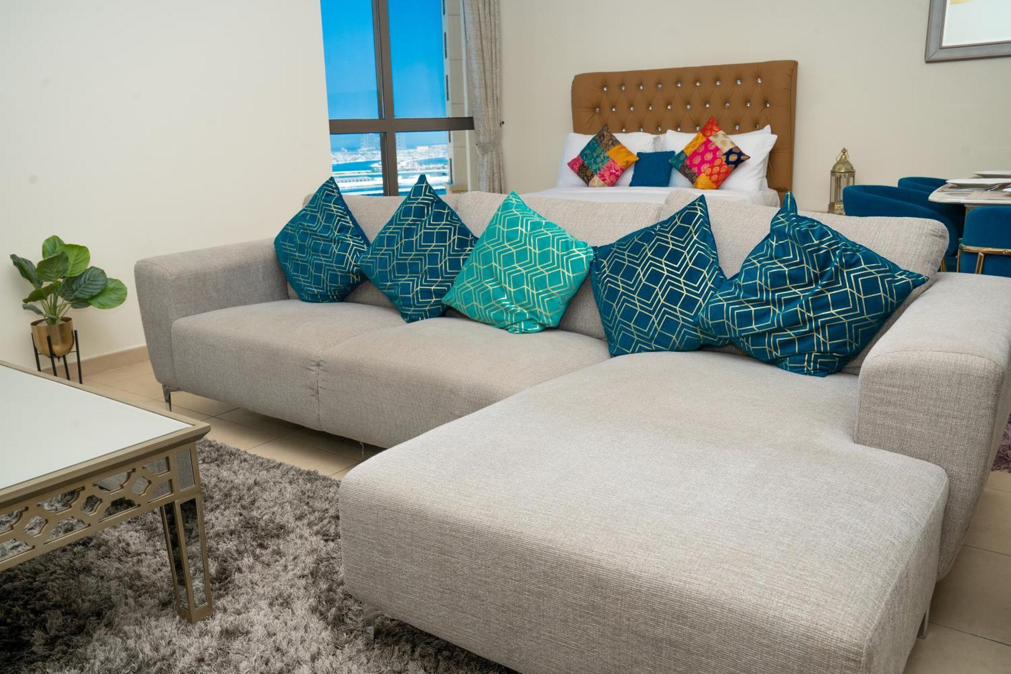 Luxury Casa - Platinum Sea View Apartment 2Br At Jbr Beach Dubai Dış mekan fotoğraf